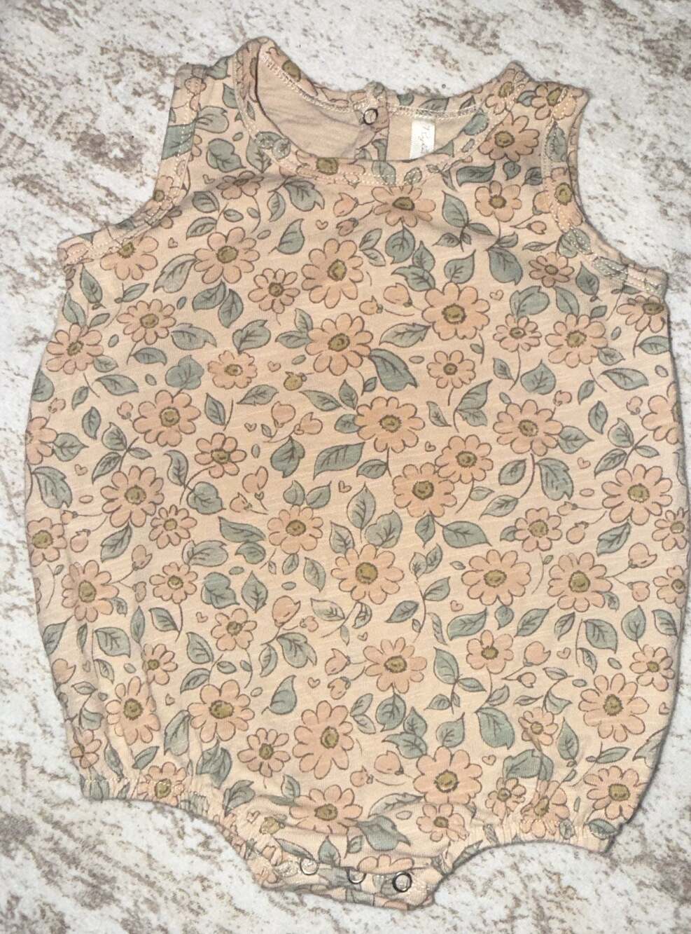 Rylee and Cru Floral Bubble Romper
